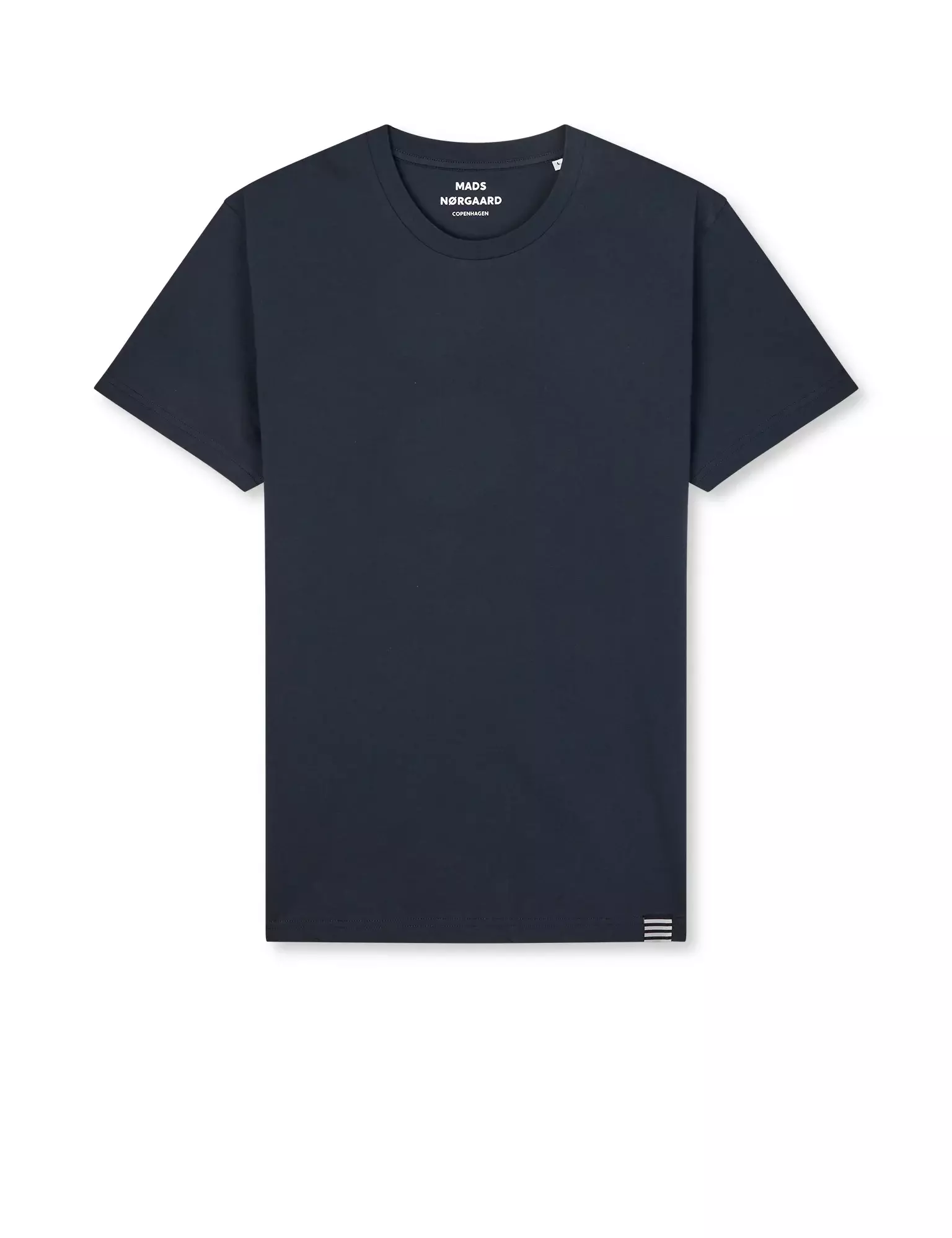 Mads Nørgaard Parisian Night Thor Fine Jersey T-Shirt Herren dunkelblau